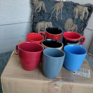 Coffee mugs multiple colours
